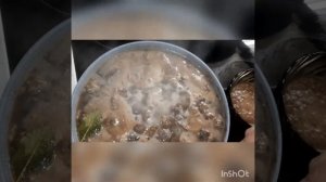 Жареное мясо оленины