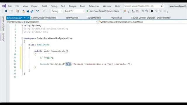 Polymorphism in C# : How to use Polymorphism in c# | Interface based Polymorphism in C# смотреть онлайн