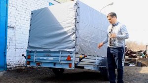 Прицеп МЗСА 817716.001 Обзор легкового прицепа. ЦЛП АРИВА