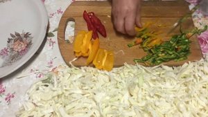 ?Капуста, квашенная кипятком