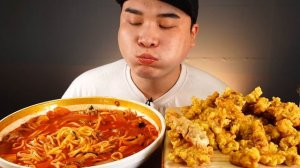 얼큰한 굴짬뽕과 달콤바삭한 탕수육 먹방~!! 리얼사운드 ASMR Mukbang(Eating Show)