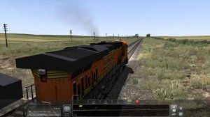 Train Simulator 2017 - [BNSF ES44 DC] Return to Whitefish Pt.1 - 4K UHD