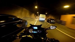 Лефортовский тоннель на BMW K1600GT