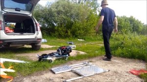 Приспособления и апгрейды лодки ПВХ. Поворотное сидение. Продолжаем колхозить.