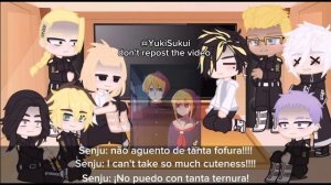•Tokyo Revengers react to Takemichi// Takemichi as Aqua Hoshino• Manga spoiler