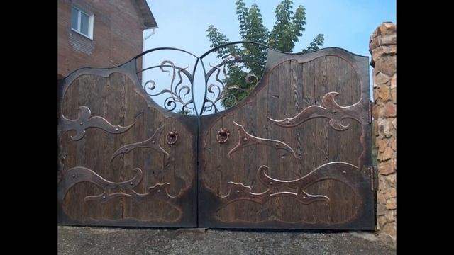 Креативные кованые ворота. Часть 1 смотреть онлайн