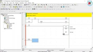 Omron PLC Tutorial Program of Counter Bulb Converter PLC Bangla Tutorial | Lecture 12