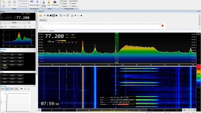 Time signal 75.5 kHz смотреть онлайн