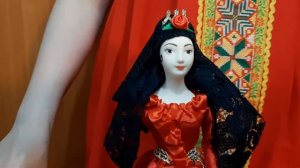 Кукла в народных костюмах Цыганка Кармен | Кукла Цыганка