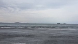 Обское море в апреле.Новосибирск