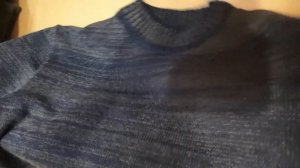 Просто мужской джемпер с втачным рукавом технология часть 4 свитер готов.