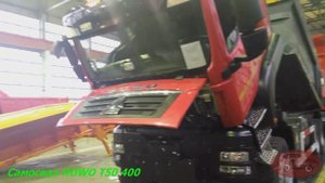 Поискал ржавчину и провода на изоленте в новом самосвале HOWO T50 400, пригнанном на Завод КДМ