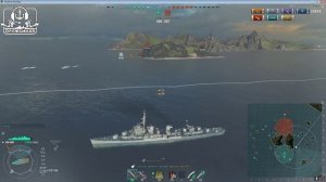 DD-661. Эсминец ВМФ США "Kidd". World of WarShips