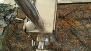 Палатка Берег Куб 2.20×2.20. Печь камин средняя, мотобуксировщик, Мужик 600 люкс