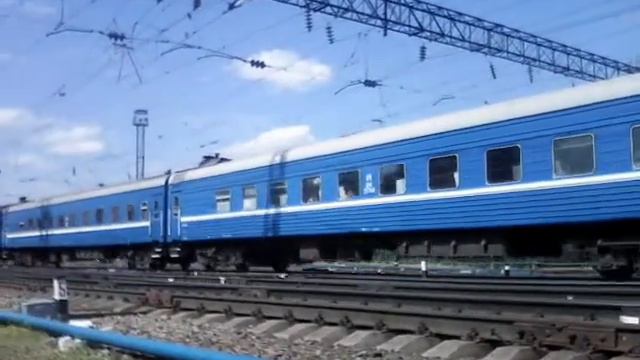 Эп1м-635 с поездом 302 Адлер Минск