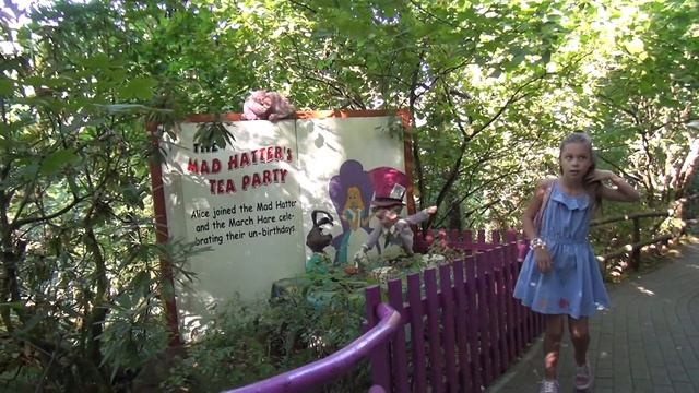 Нашли кроличью нору сказка АЛИСА В СТРАНЕ ЧУДЕС//Влог из Америки смотреть онлайн