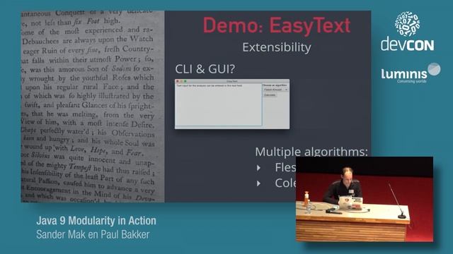 Java 9 Modularity in Action - Sander Mak & Paul Bakker [DevCon 2016] смотреть онлайн