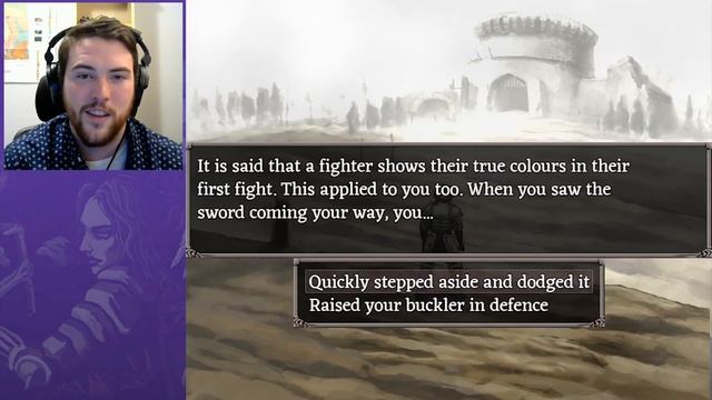 BODY HORROR DUNGEON CRAWLER | Let's Play Fear & Hunger (Blind) - PART 1 | Graeme Games | Gameplay смотреть онлайн