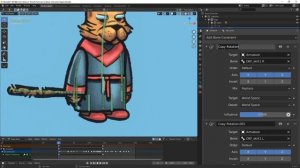 Blender 2D Cut-Out Animation