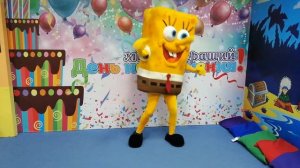 Аниматоры в Полтаве. Губка боб танцует