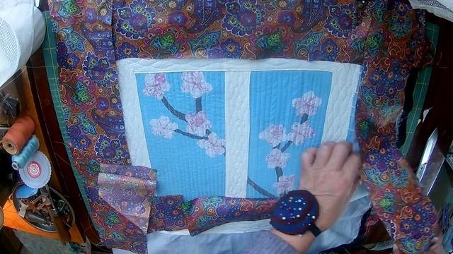 #лоскутноешитье #пэчворк.Лоскутная картина