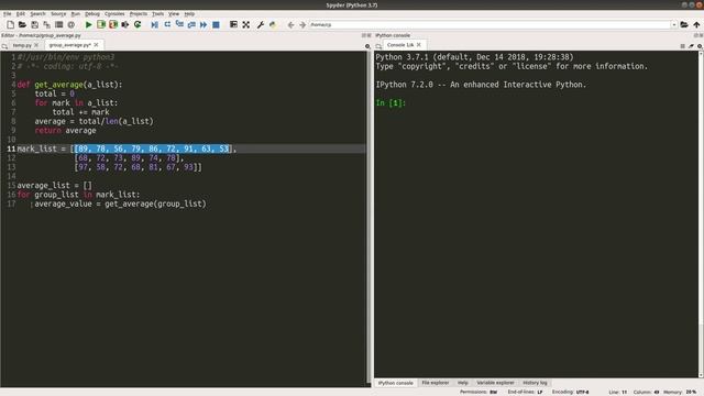 Group averages - Python project for beginners (6)