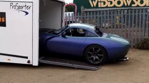 Winner Trailers' Prosporter and a TVR Tuscan