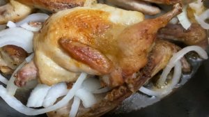 Рецепт как ПРАВИЛЬНО приготовить мясо перепела на сковороде
