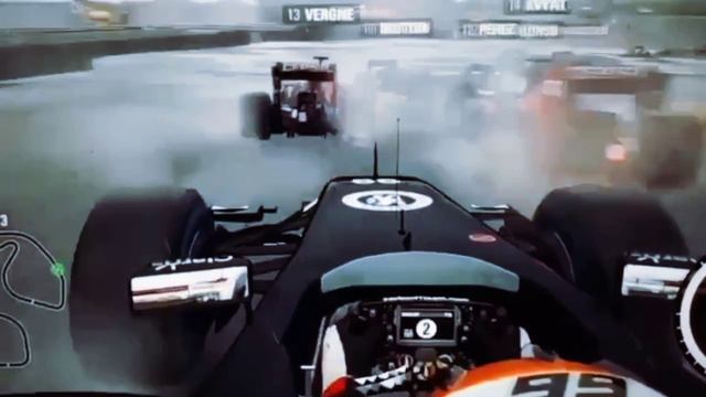 F1🏁Вылет с трассы💥
