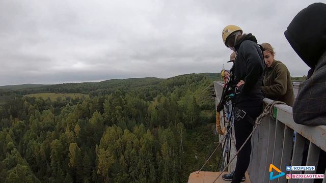 Прыжок Кати с Бирюлевского моста 55 метров 14 Августа 2020 смотреть онлайн