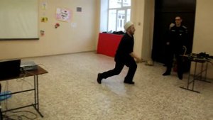 ФЛАНКИРОВКА КИНЖАЛАМИ.(ФРАГМЕНТ УРОКА МУЖЕСТВА) С КИНЖАЛАМИ РАБОТАЕТ КАЗАК АВКО  ИВАН ВОЛКОВ