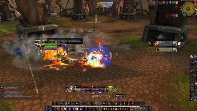 WoW Legion 7.2.5 - Fire Mage PvP - MAGE ROGUE 2v2 смотреть онлайн