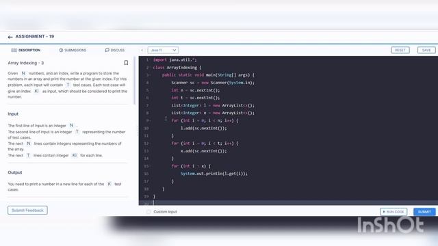 assignment - 19 java fundamentals QA automation Testing NXTWAVE