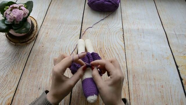 Амигуруми.Кошечка крючком.Часть 5