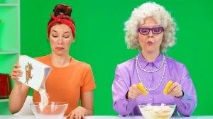 Кулинарный Челлендж: Я против Бабушки | Фантастические Кухонные Рецепты от Jelly DO Challenge