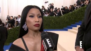 Nicki Minaj Talks New Music at 2017 Met Gala | E! Red Carpet & Award Shows