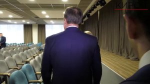 Игорь Комаров посетил новую школу в Чистых прудах