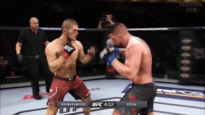 UFC БОЙ Хабиб Нурмагомедов vs Юрий Бойка РЕВАНШ (com.vs com.)