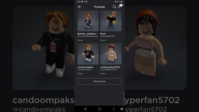 Roblox Friend List Update!