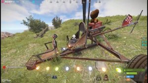 Модернизированный миникоптер на PVE Rust-Z