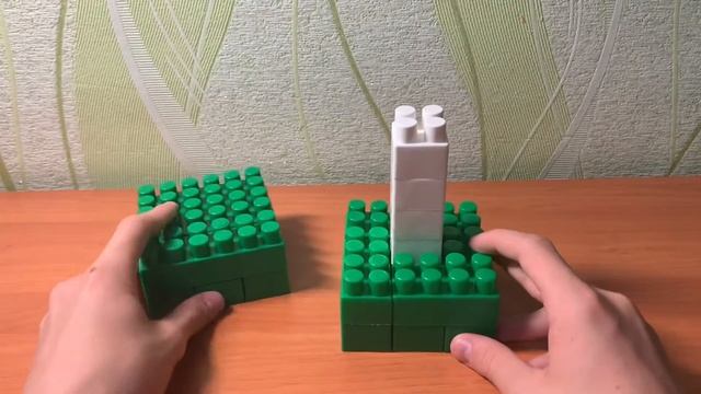 Как Собрать ГАНТЕЛИ из Блочного Конструктора КРОХА