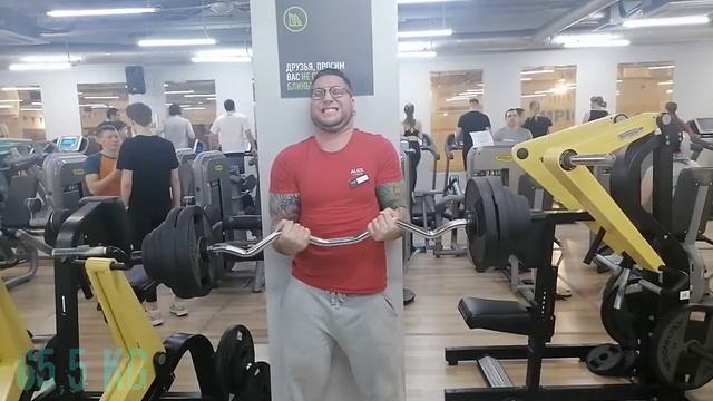 Личный Рекорд в строгом подъеме на бицепс - Тренировка на максимум - Армрестлинг смотреть онлайн