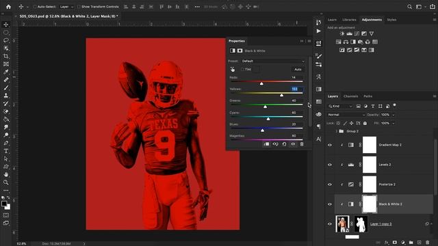 Design Like Ohio State - Part 3 | Photoshop Tutorial (FREE PSD) смотреть онлайн