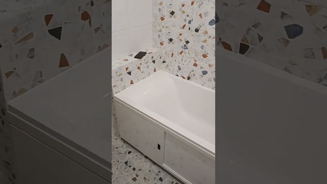 Капитальный ремонт ванной комнаты и туалета. Москва улица Ивана Сусанина 4 к5