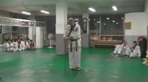 Основной базовый комплекс с тростью в Кёнгму Хапкидо (Дан Тест - 5)