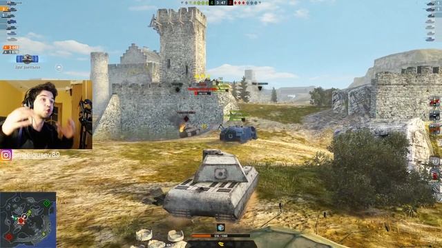 WoT Blitz - Я КУПИЛ ИМБУ VK 100.01 P и сразу стал СТАТИСТОМ - World of Tanks Blitz (WoTB) смотреть онлайн