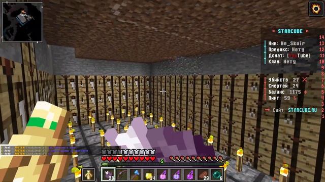 ГРИФЕР ШОУ ЛЕВОЙ РУКОЙ | САМЫЙ СЛОЖНЫЙ ЧЕЛЕНДЖ В МАЙНКРАФТЕ | УСПЕХ ИЛИ ПРОВАЛ | STARCUBE смотреть онлайн