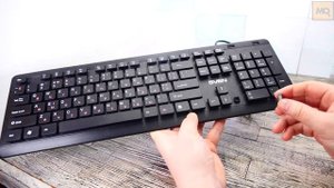SVEN KB-E5700H. Мембранная клавиатура с USB хабом