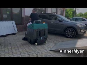 Обзор  подметальной машины VinnerMyer SW 1250 R