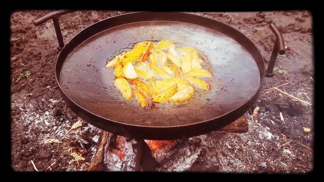 #food #садж #антрекот #готовиммясонасадже Готовим антрекот и картофель на садже 13 января 2020 г.